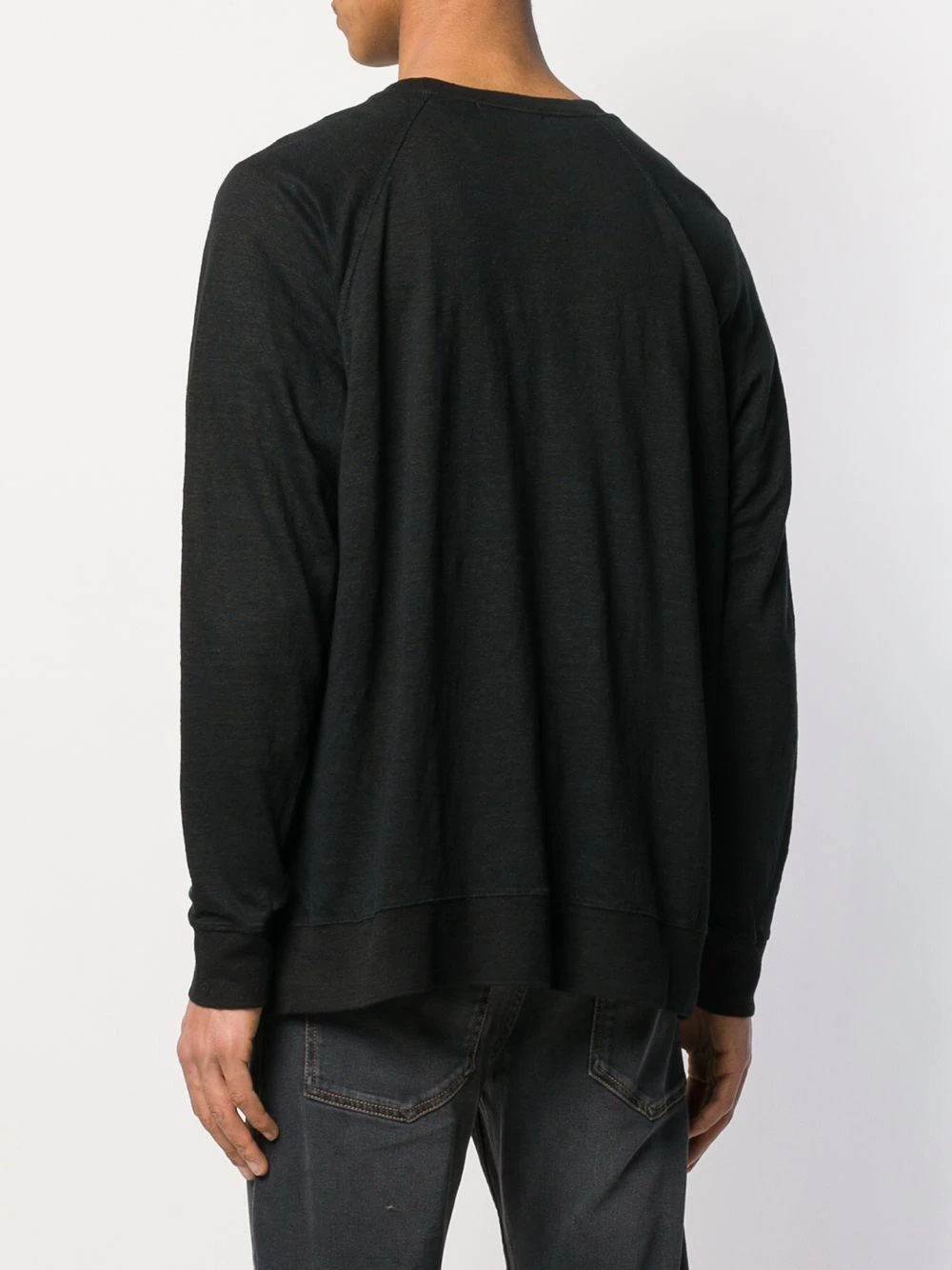logo print sweater - 4