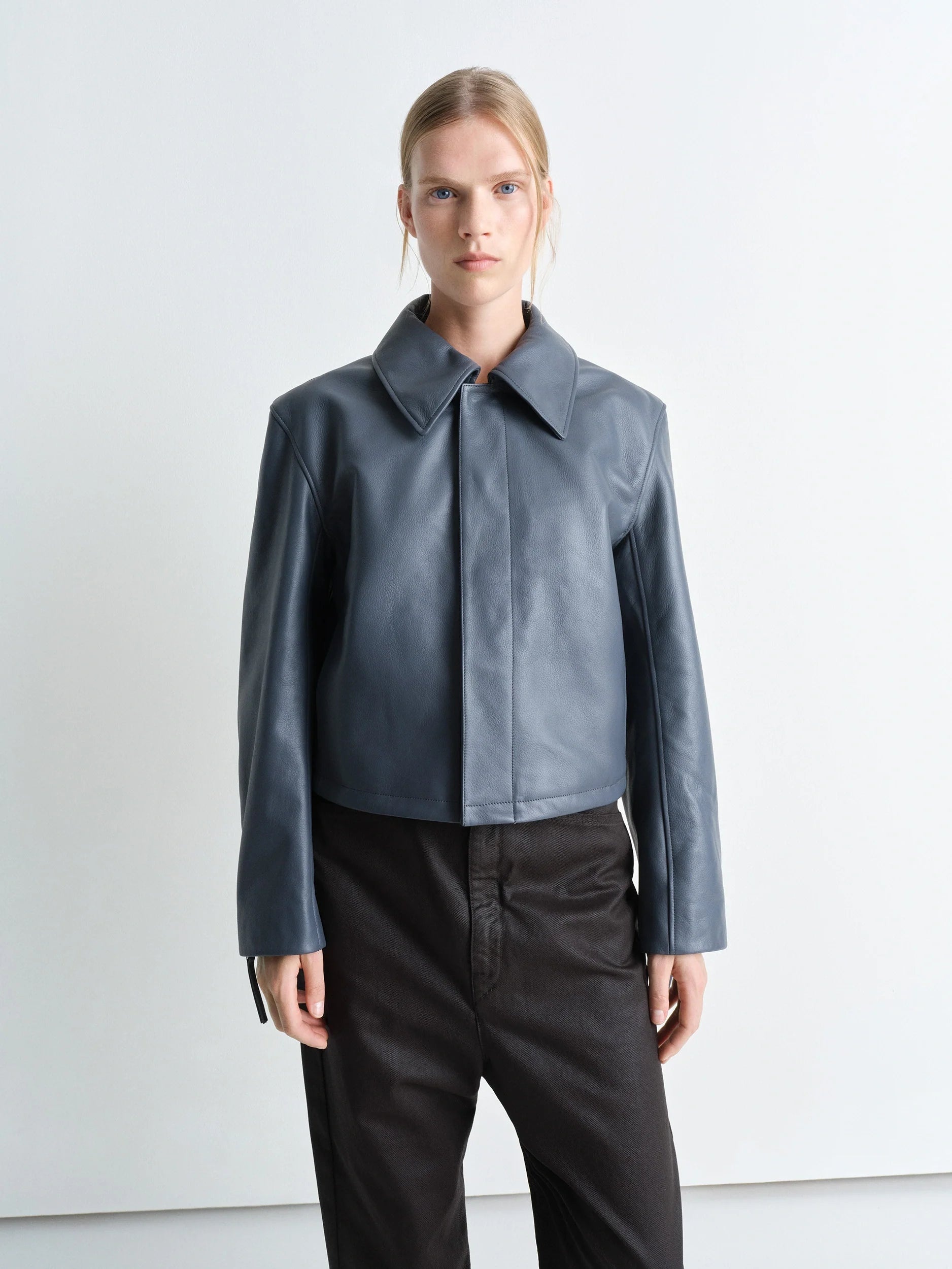BOXY CROPPED JACKET - 3