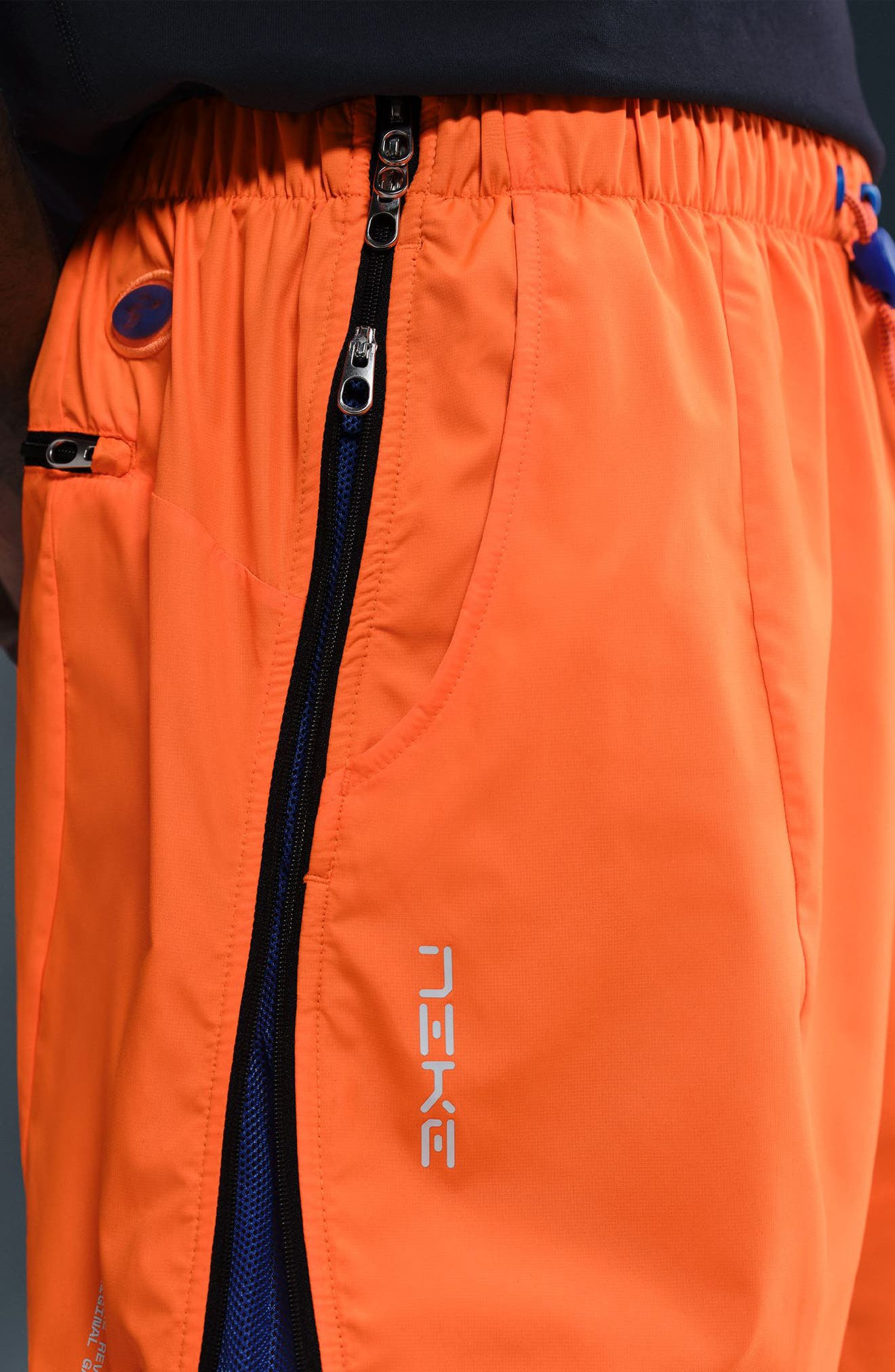 Nike Project F.R.O.G. Drawstring Shorts in Total Orange/Hyper Royal at Nordstrom - 7