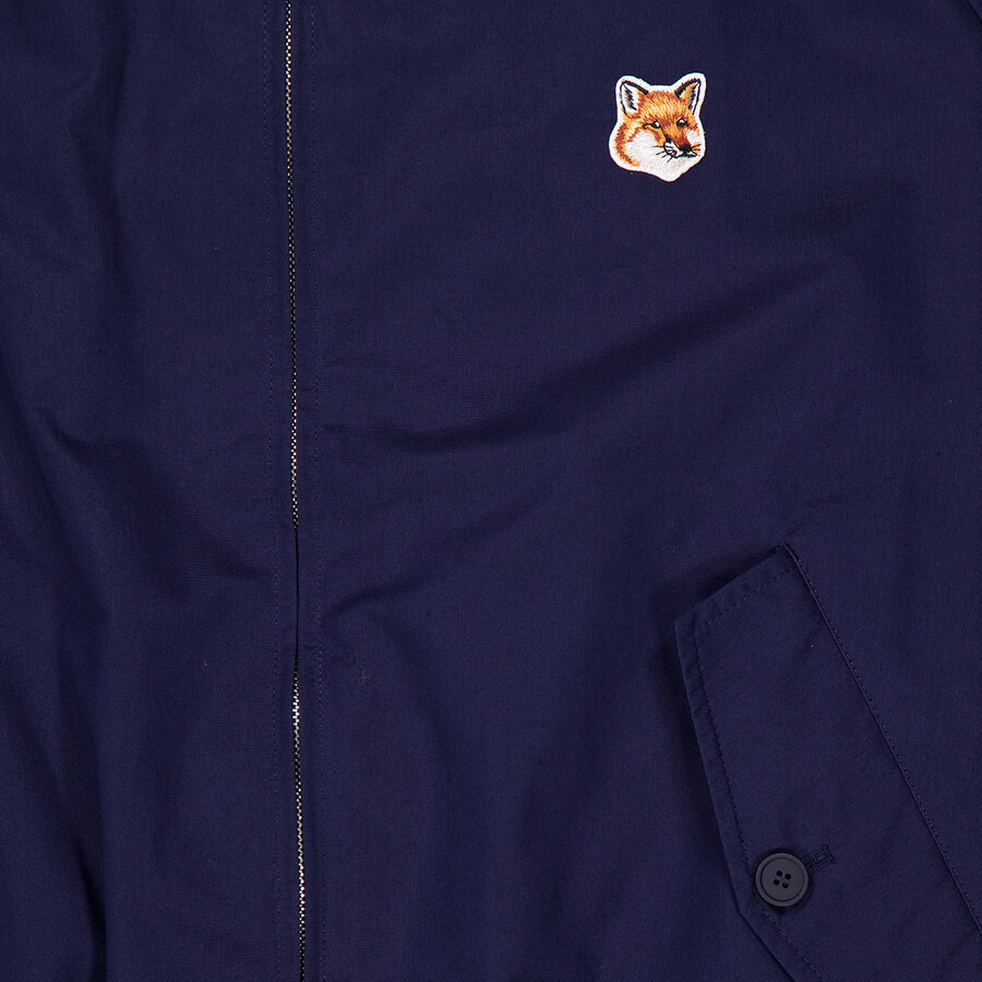 Maison Kitsune Harrington Fox Head Patch Jacket - 2