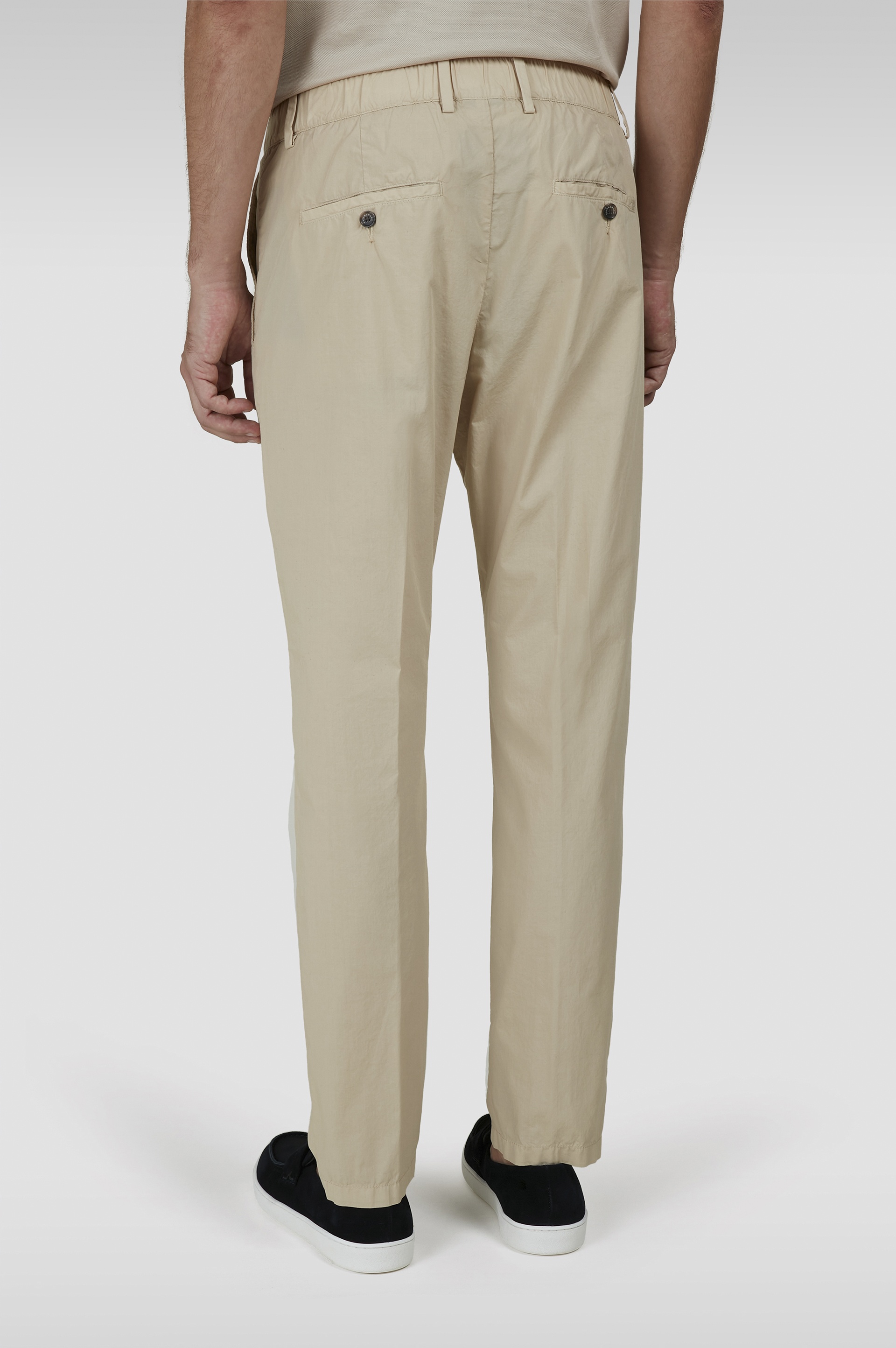 CHINO PANTS IN ULTRALIGHT POPLIN COTTON - 3