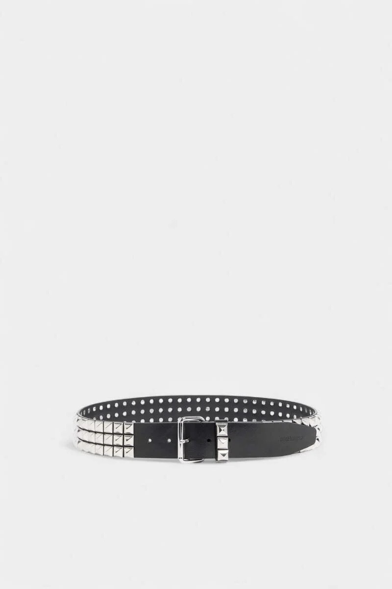 ALLOVER STUDS BUCKLE BELT - 1