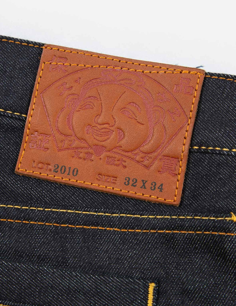 Daruma Comic Pattern Daicock Print Carrot-Fit Jeans #2017 12