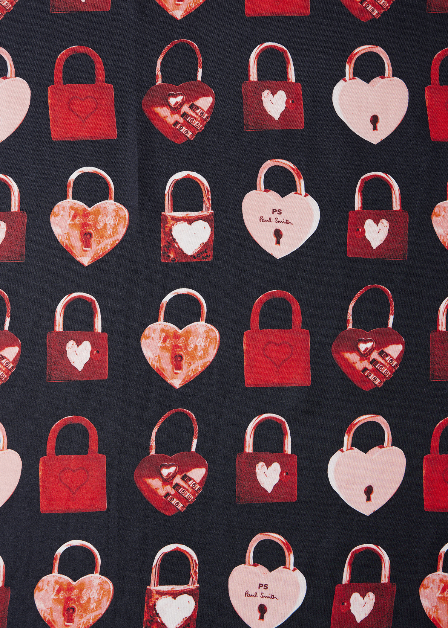 Women's 'Heart Locket' Silk Scarf - 3