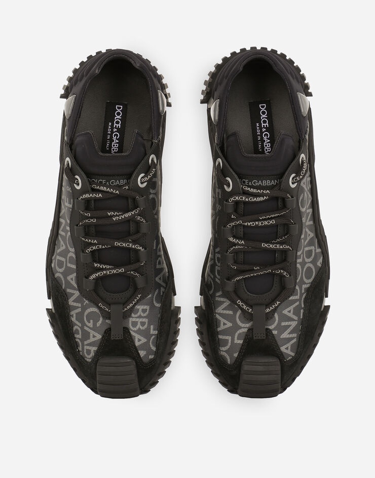 Coated jacquard NS1 sneakers - 4