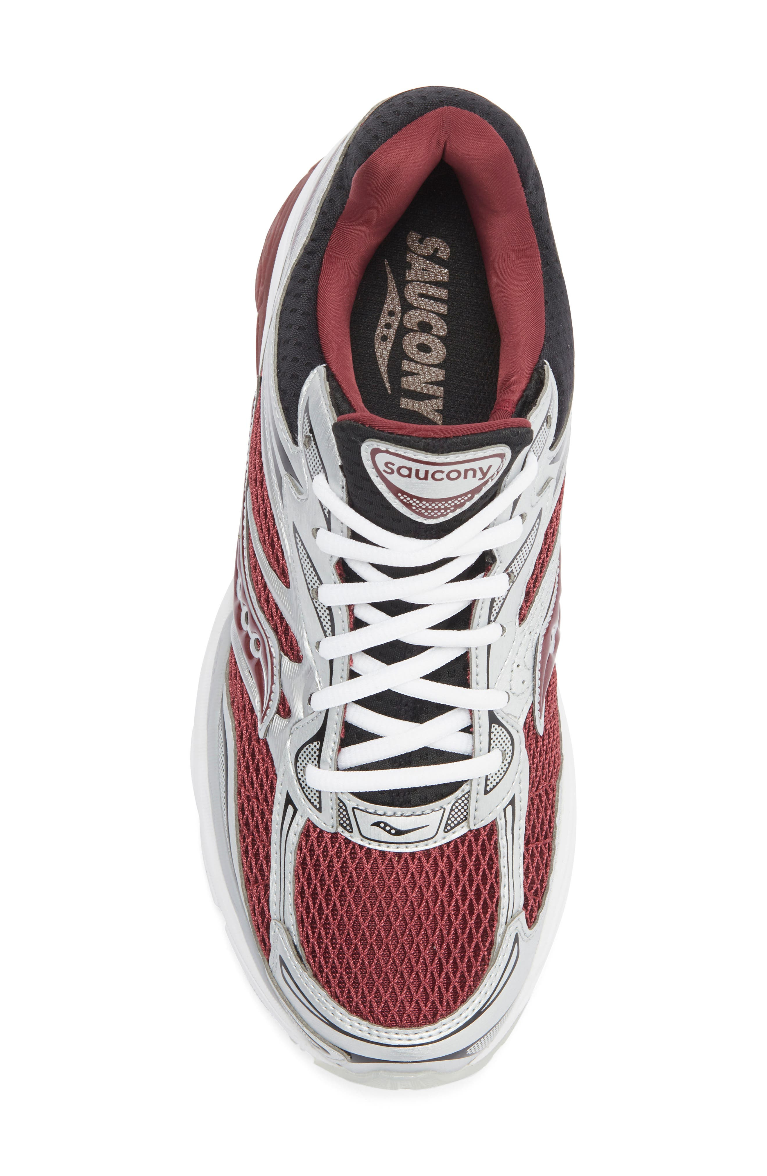 Saucony Gender Inclusive ProGrid Omni 9 Sneaker in Maroon/Black at Nordstrom - 5
