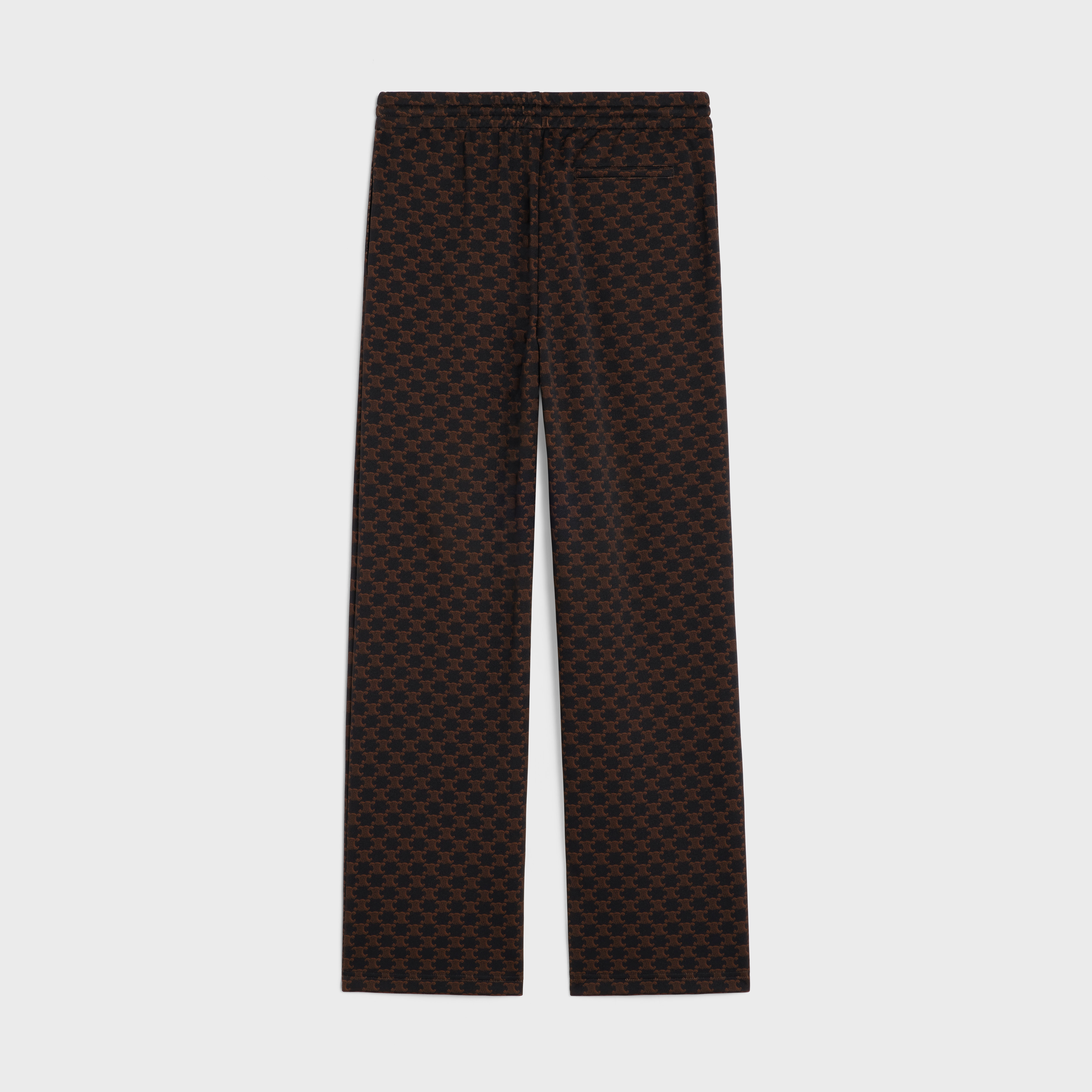 Triomphe track pants in monogram jersey - 2
