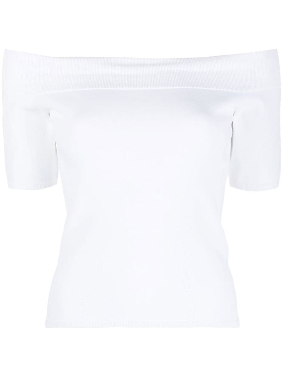 ALEXANDER MCQUEEN OFF SHOULDER TOP - 1