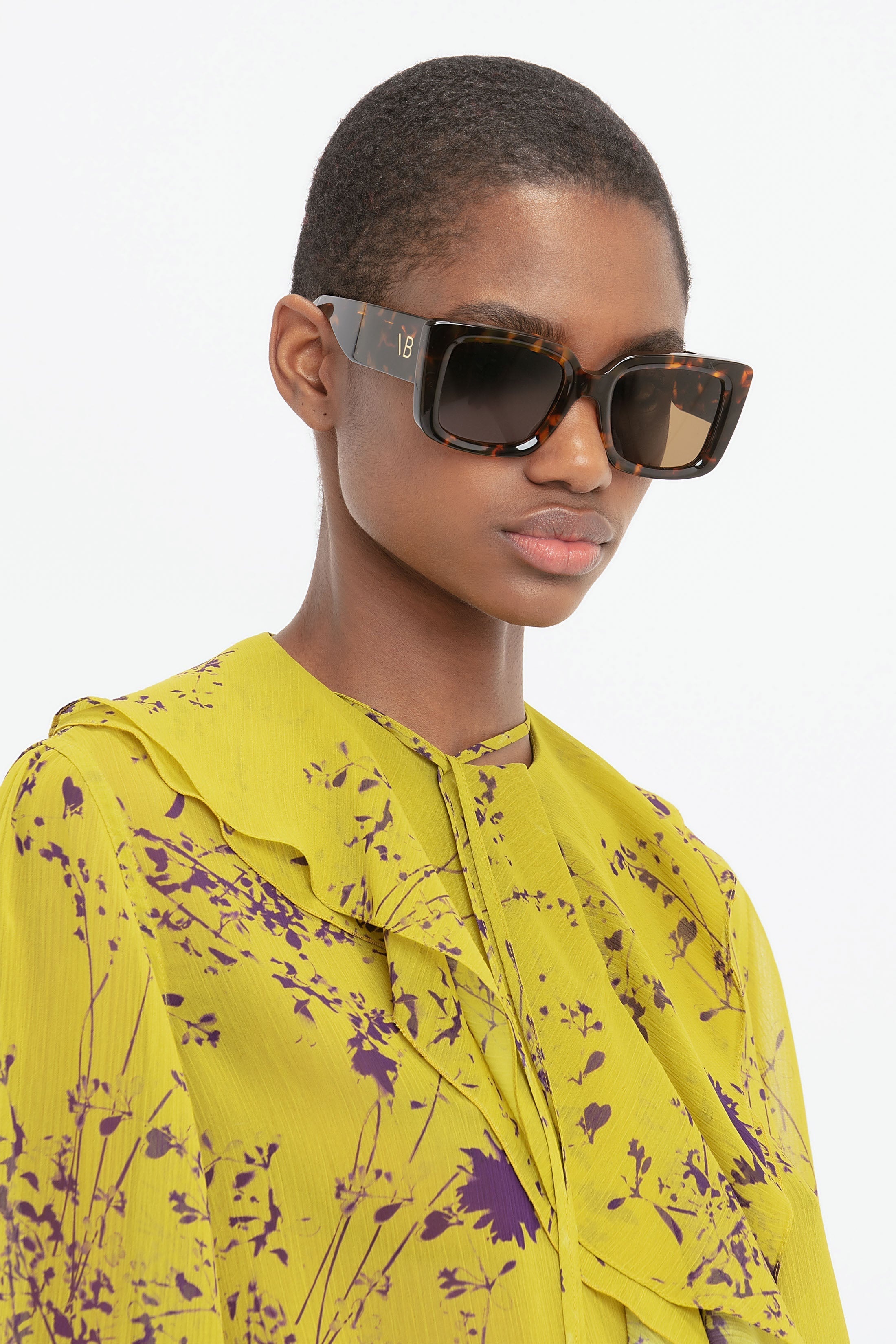 Romantic Blouse In Yellow Ochre - 7