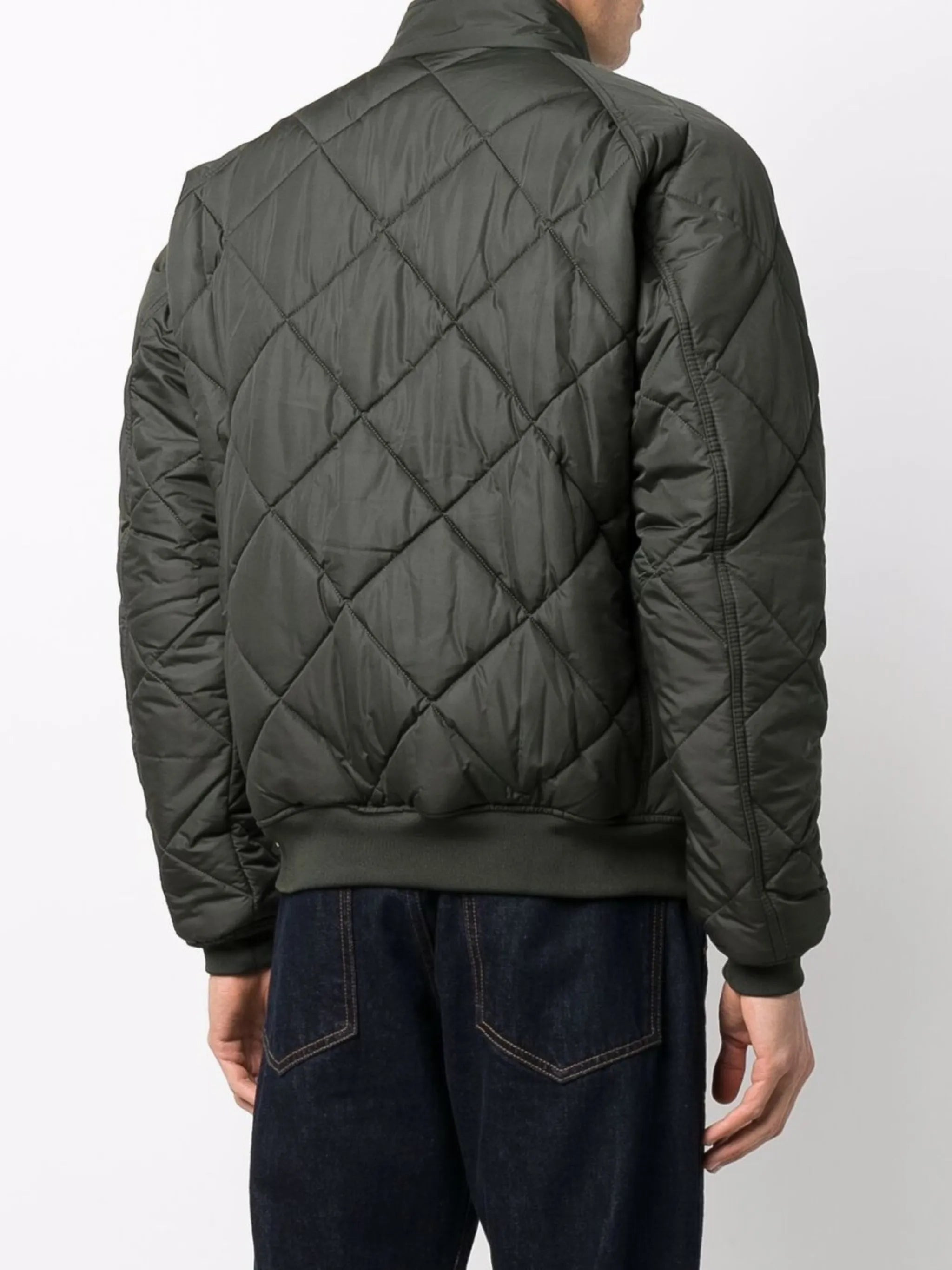 Barbour Logo-patch Zip-up Quilted Jacket - 4