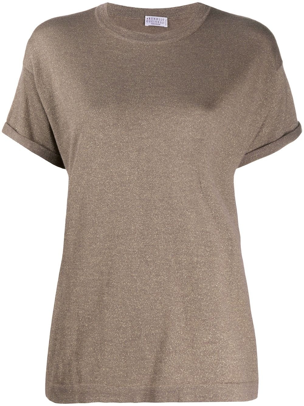 plain basic T-shirt - 1