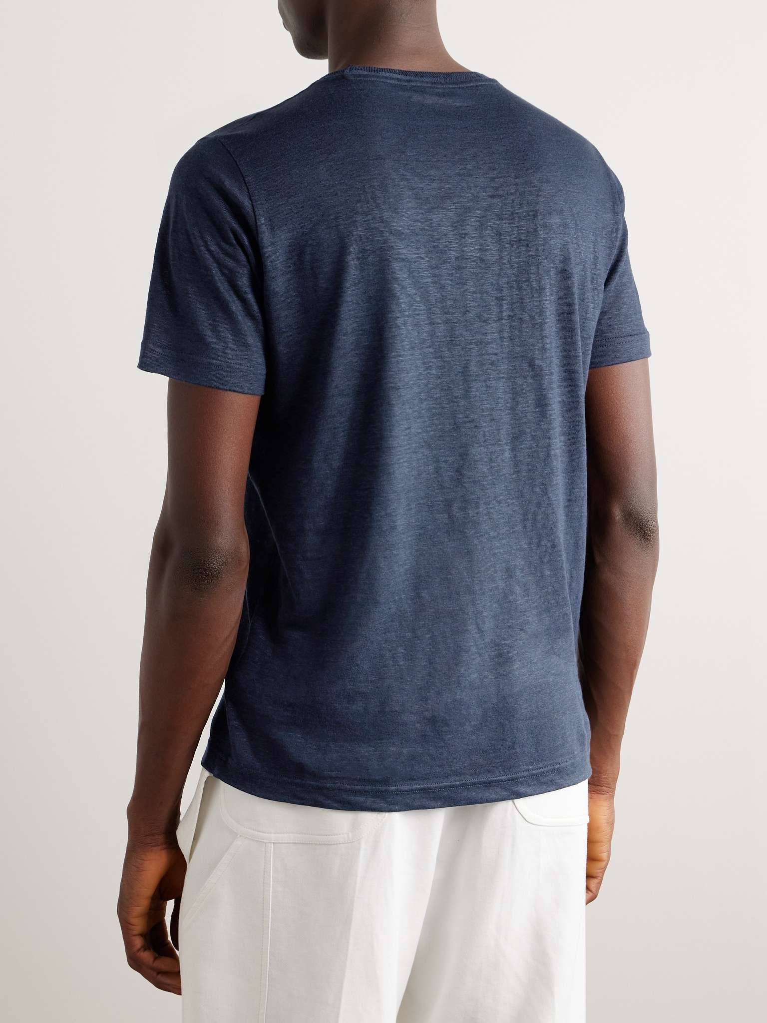 Linen-Jersey T-Shirt - 4