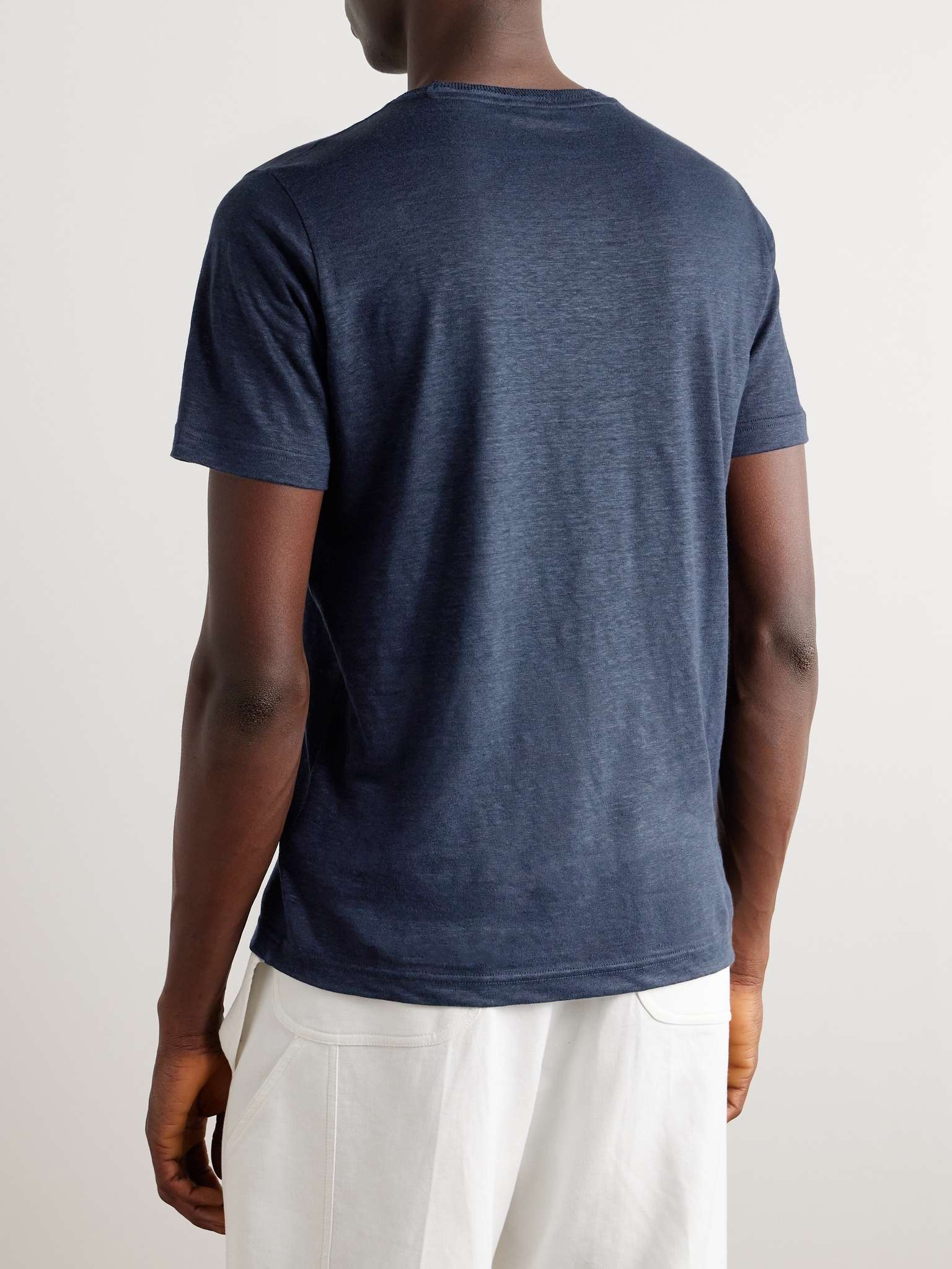 Linen-Jersey T-Shirt - 8