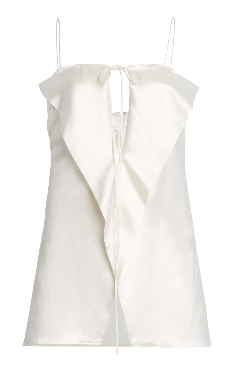 Kalani Silk Top ivory 1