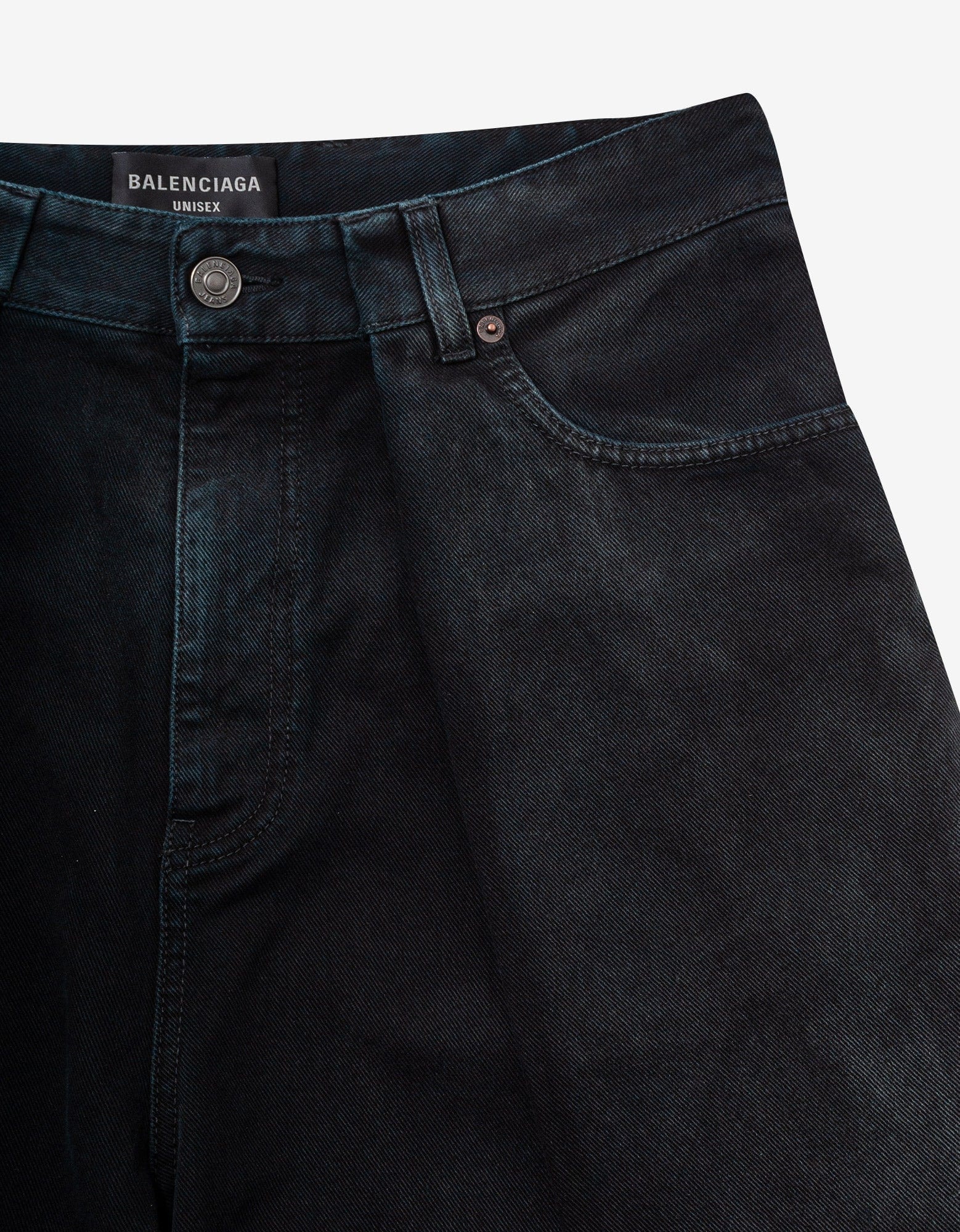 Black Double Side Jeans - 10