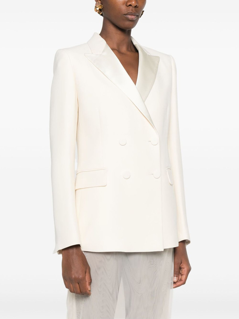 double-breasted crepe blazer 3