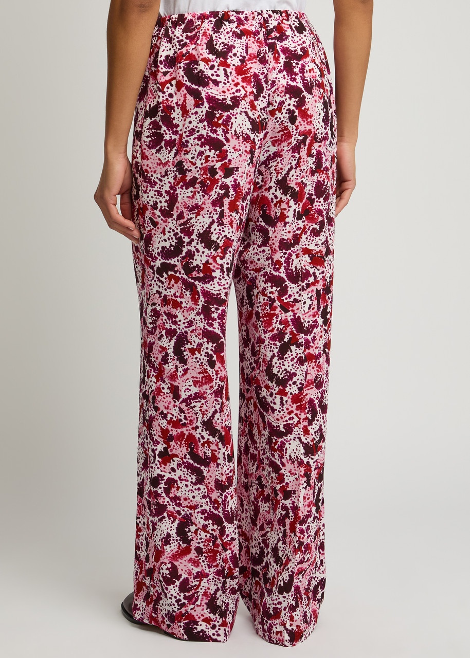 Dries Van Noten Puvis Printed Wide-leg Trousers - 3