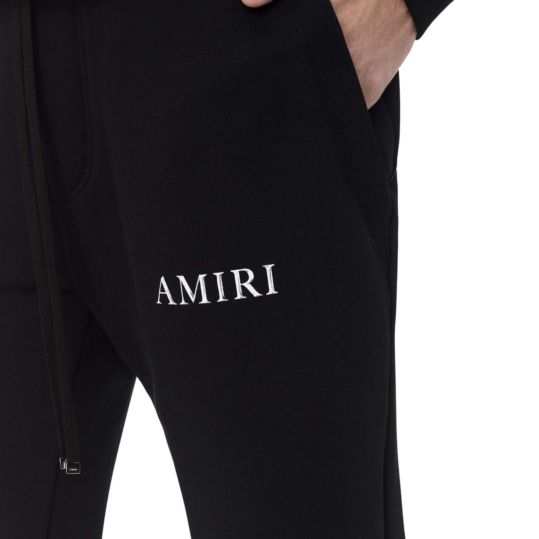 AMIRI SHADED CHERUB SWEATPANT / BLK - 5