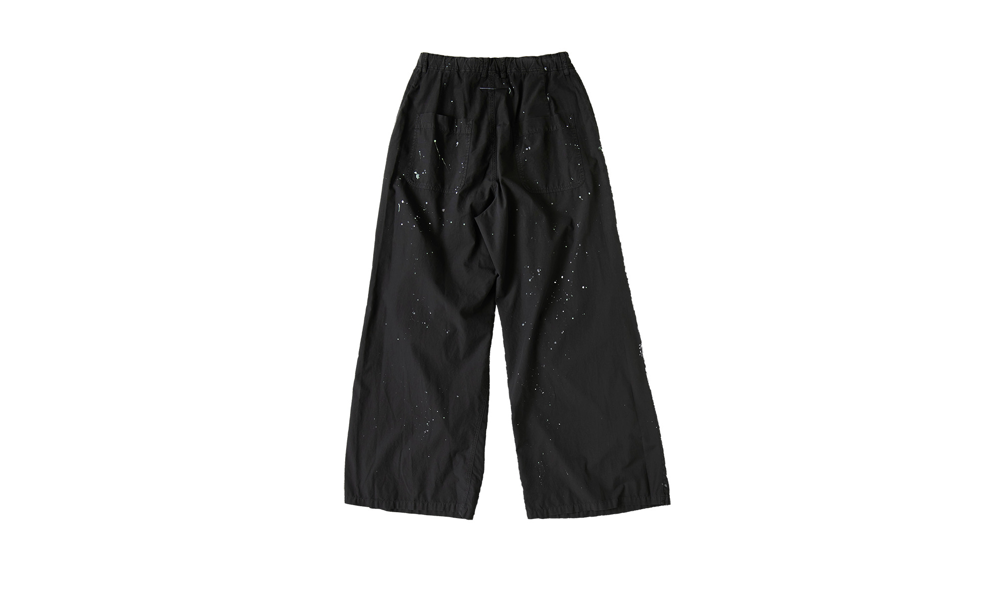 Paint Splatter Cargo Pants "Black" - 2