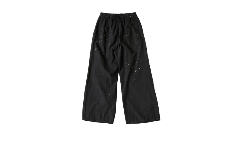 MM6 Maison Margiela Paint Splatter Cargo Pants "Black" outlook
