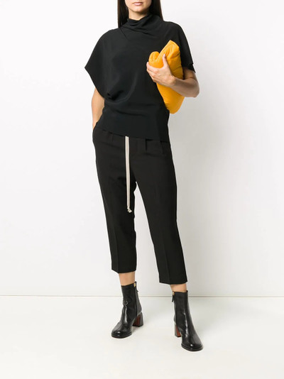 Rick Owens draped detail blouse outlook