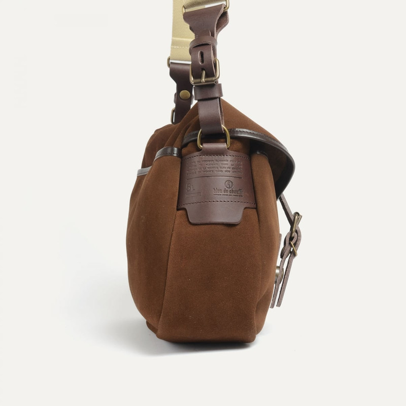 MUSETTE S FISHERMAN'S BAG / SUEDE - CHOCOLATE 3