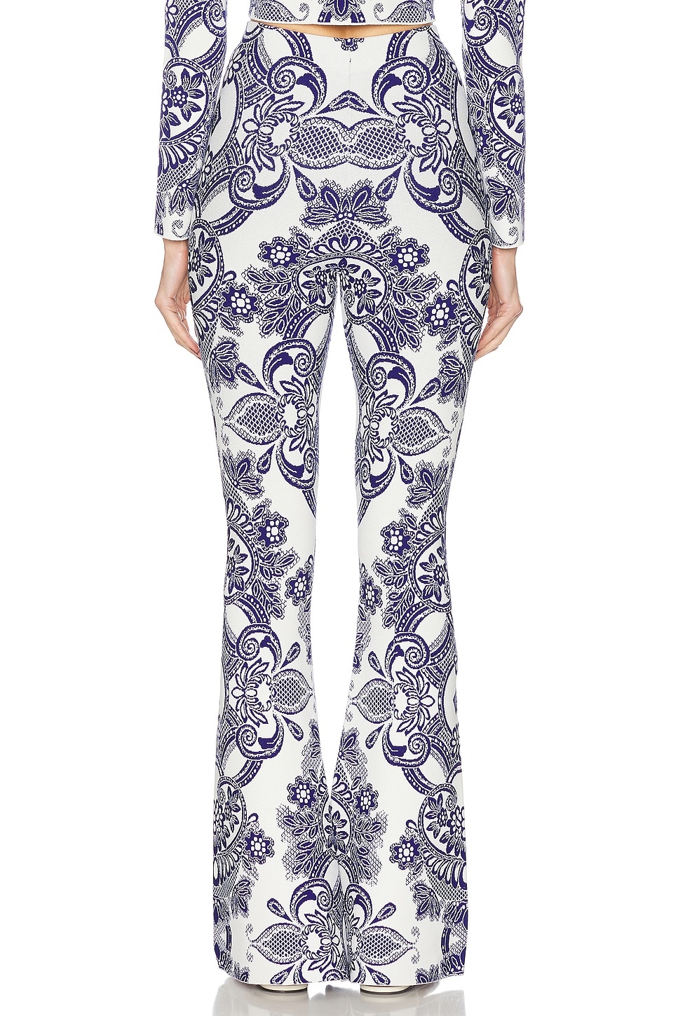 Knit Straight Leg Pants - 4