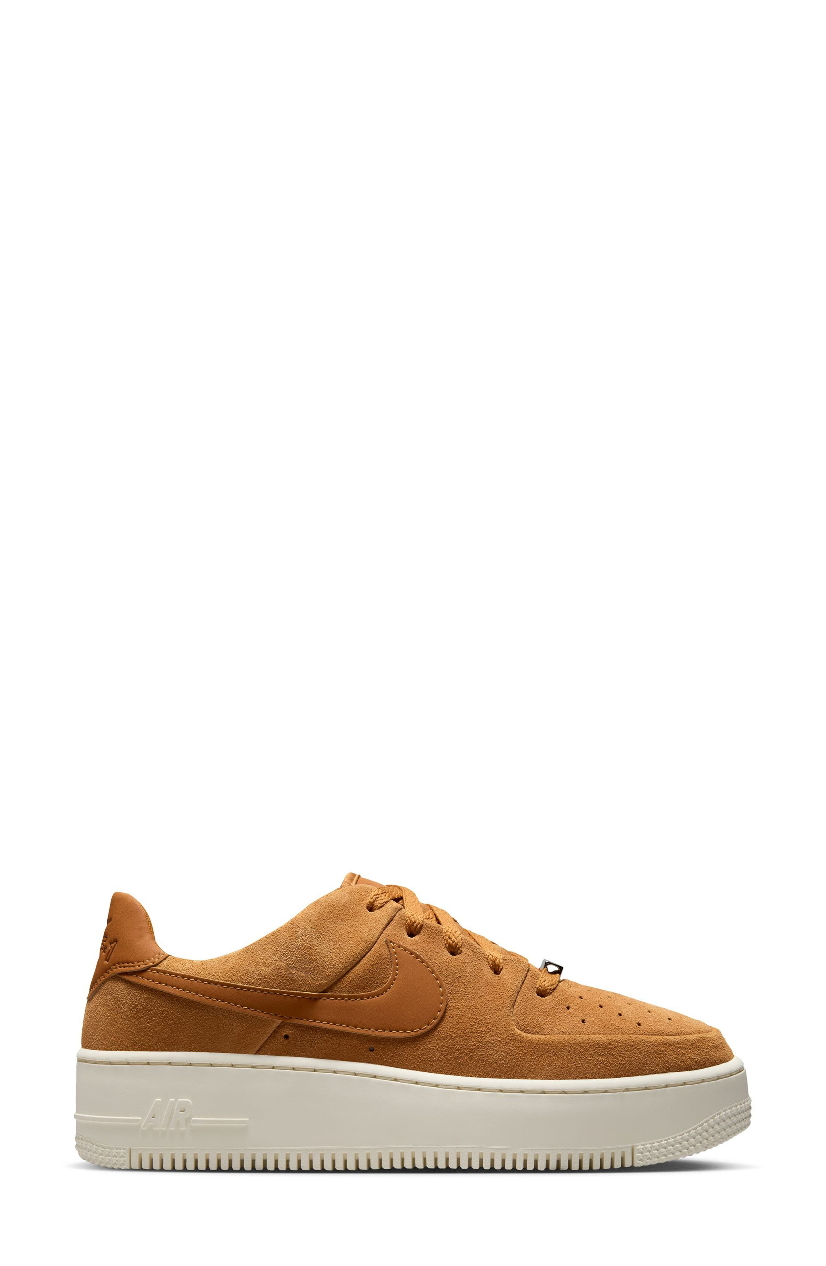 Nike Air Force 1 Sage Low Platform Sneaker in Desert/Ochre/Ivory at Nordstrom - 2