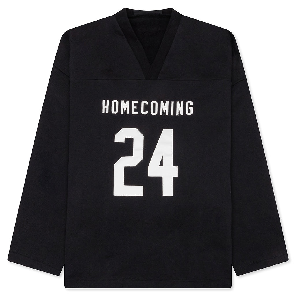 シャツ HEAVY FLEECE HOCKEY JERSEY ESSENTIALS Fear of God Essentials Heavy Fleece Hockey Jersey in Black