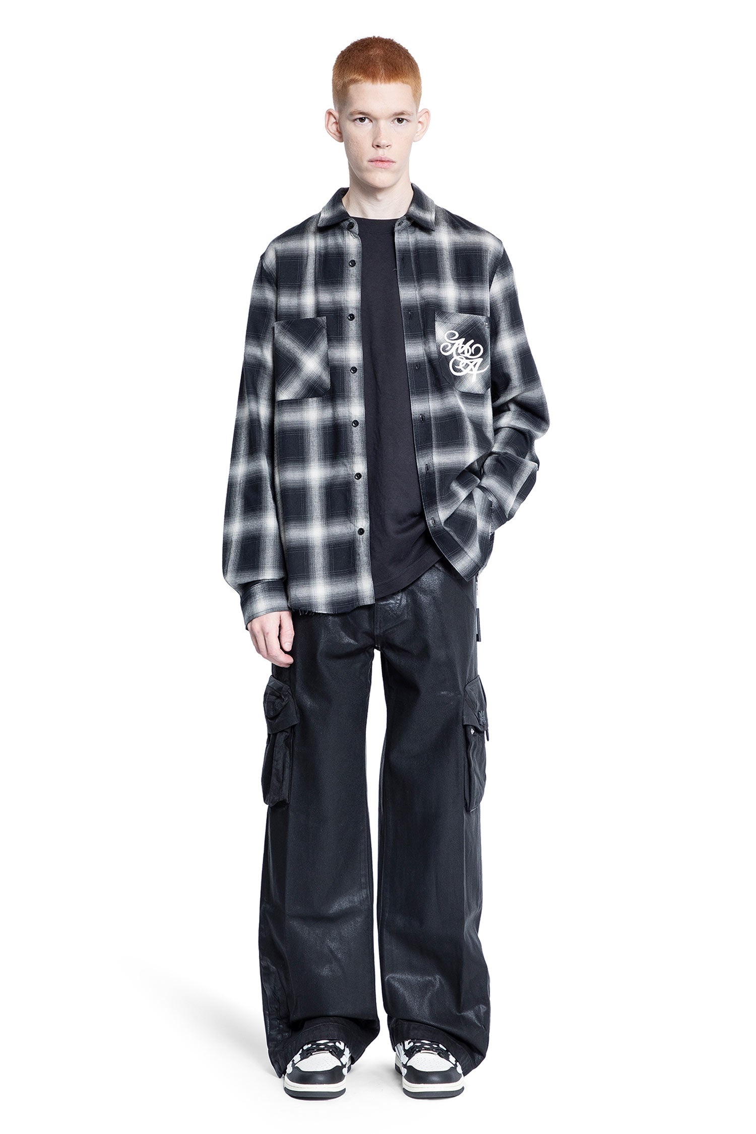 Amiri-Swirl-Flannel-Shirt - 4