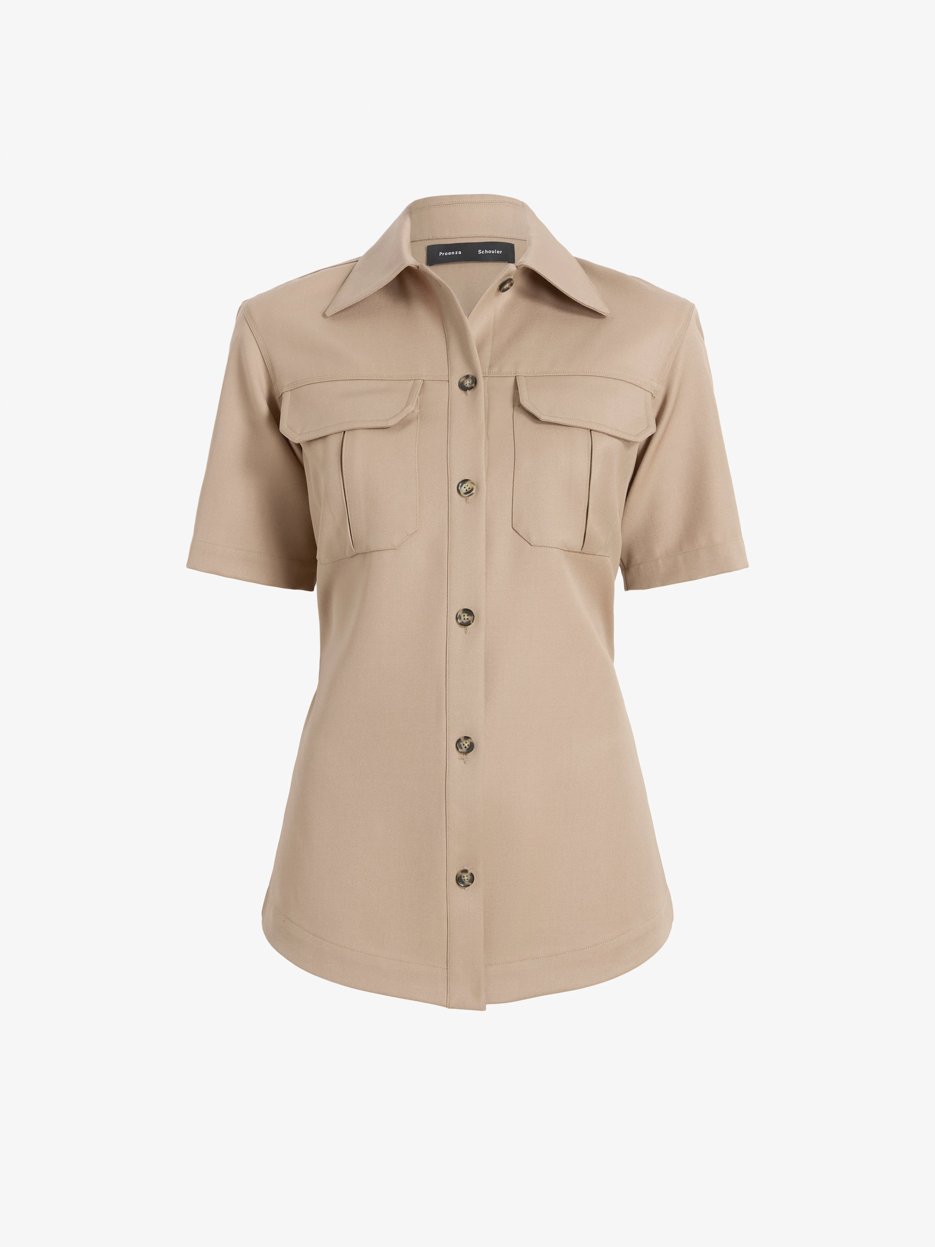Nali Top in Wool Gabardine - 1