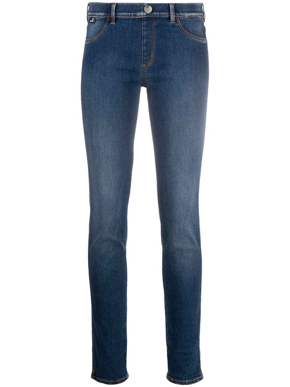 mid rise skinny jeans - 1