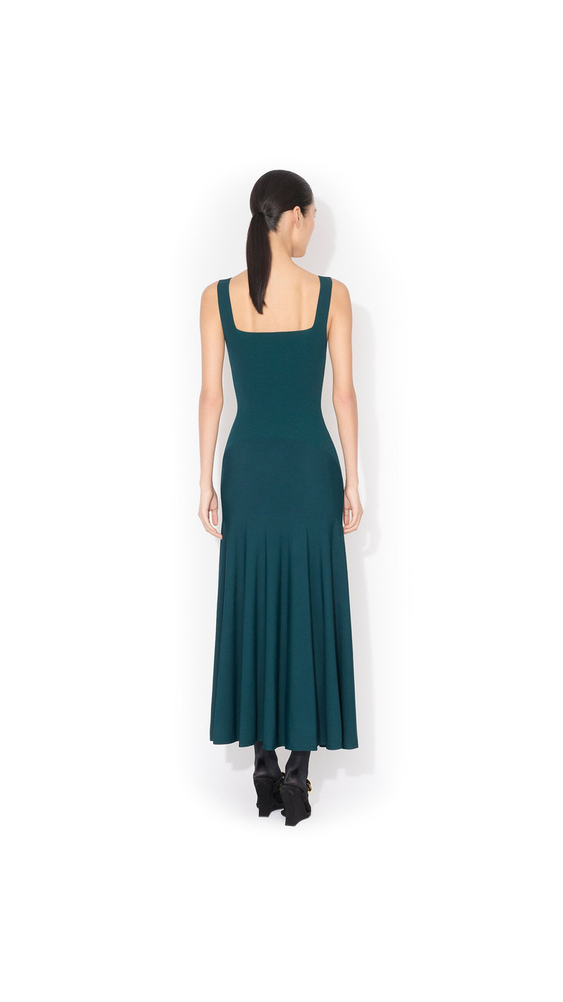 Alaïa FIT & FLARE RIB KNIT DRESS outlook