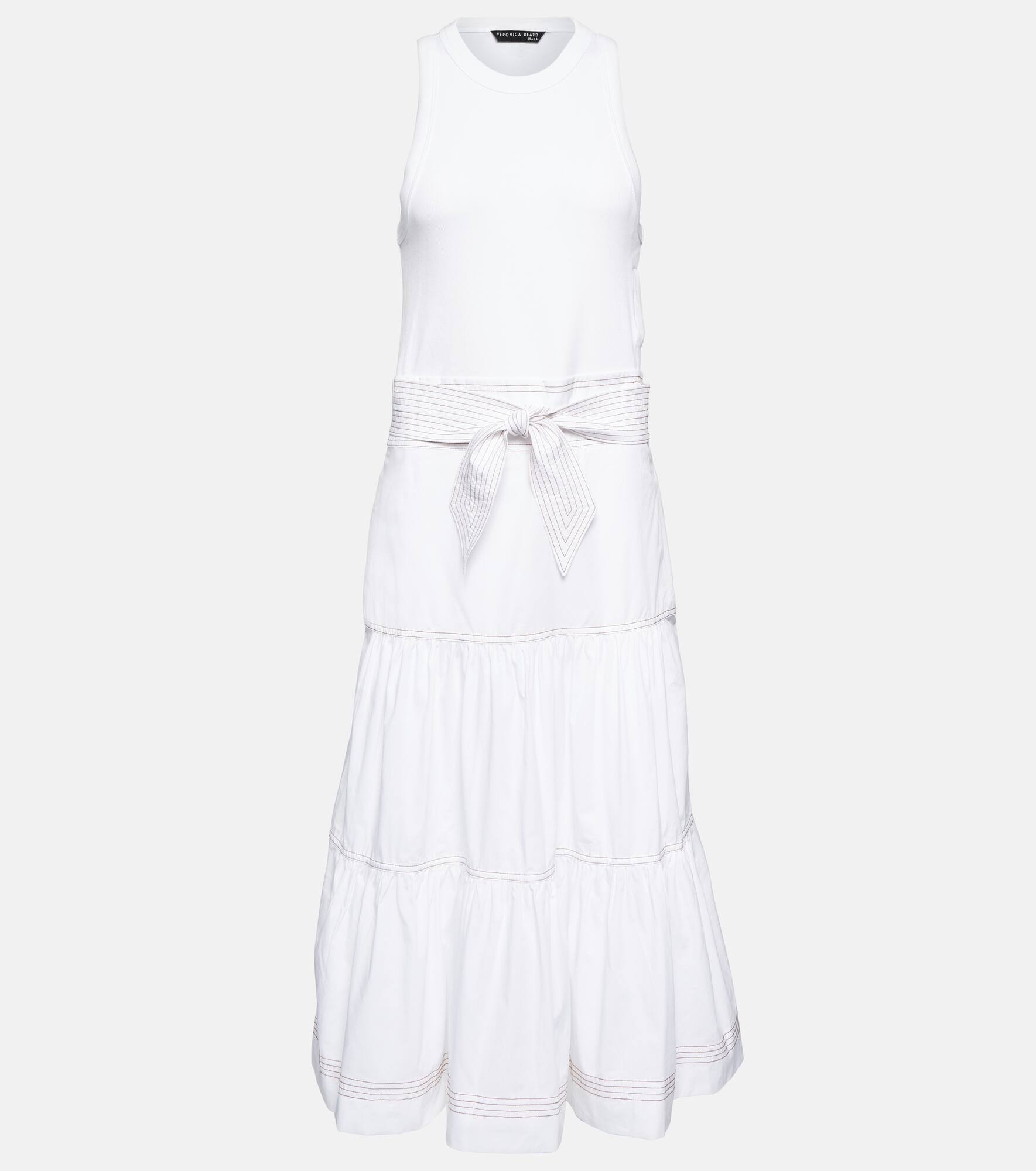 Austyn cotton-blend maxi dress - 1