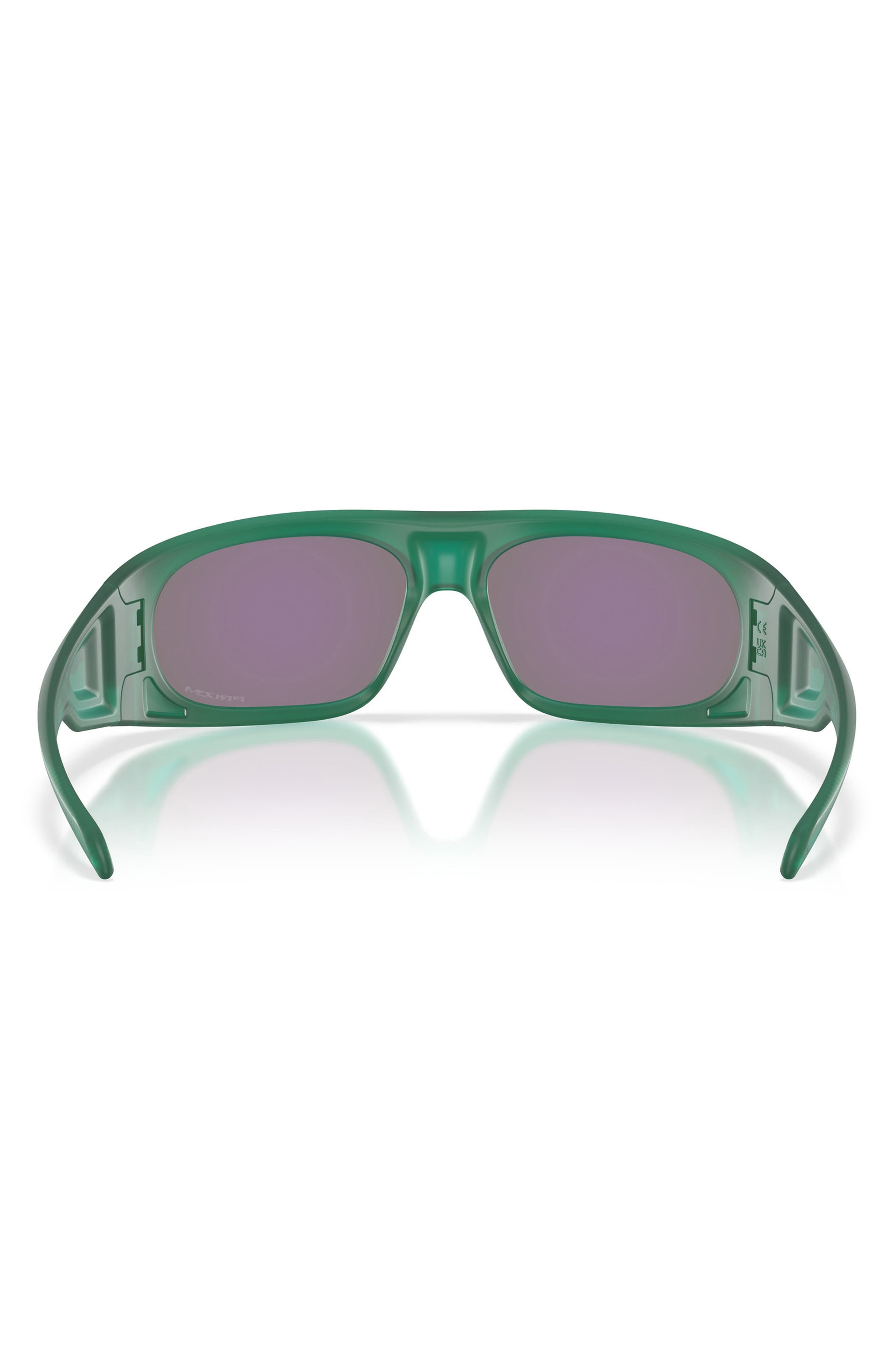 Oakley 61mm Prizm™ Shield Sunglasses in Dark Green at Nordstrom - 3