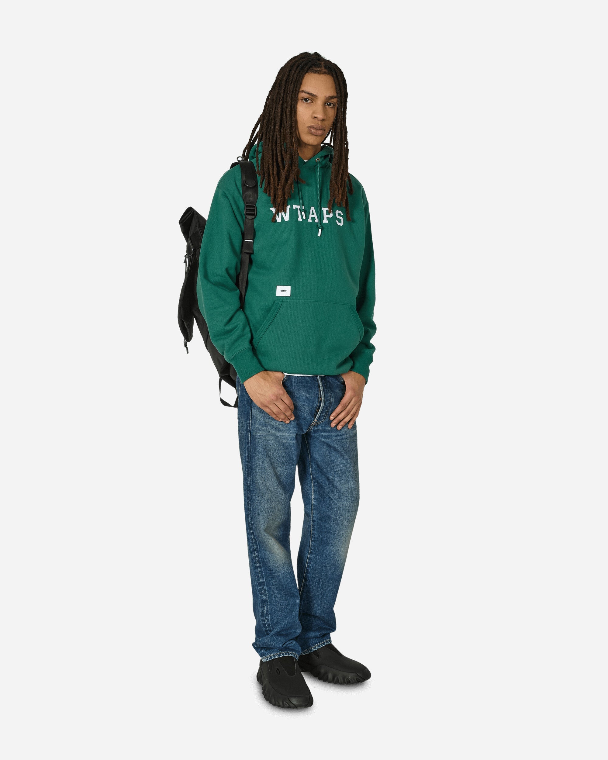 Academy Hooded Sweatshirt Green - 4