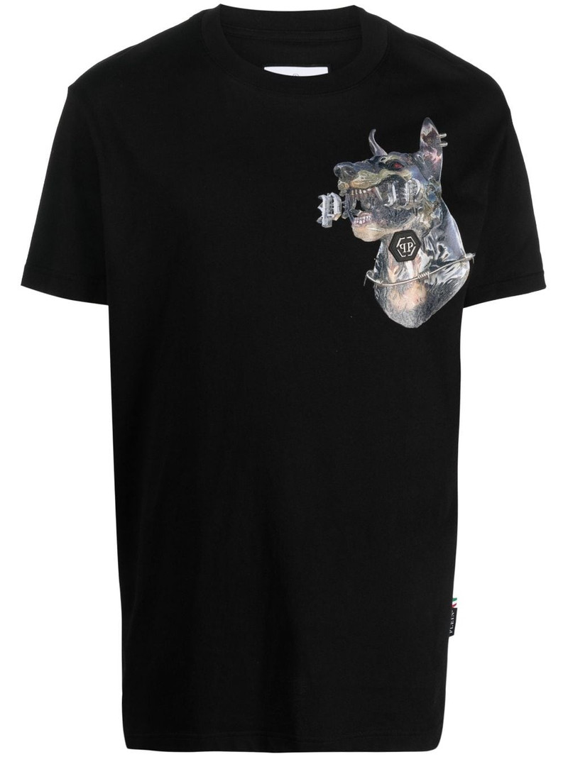 graphic-print cotton T-shirt 1