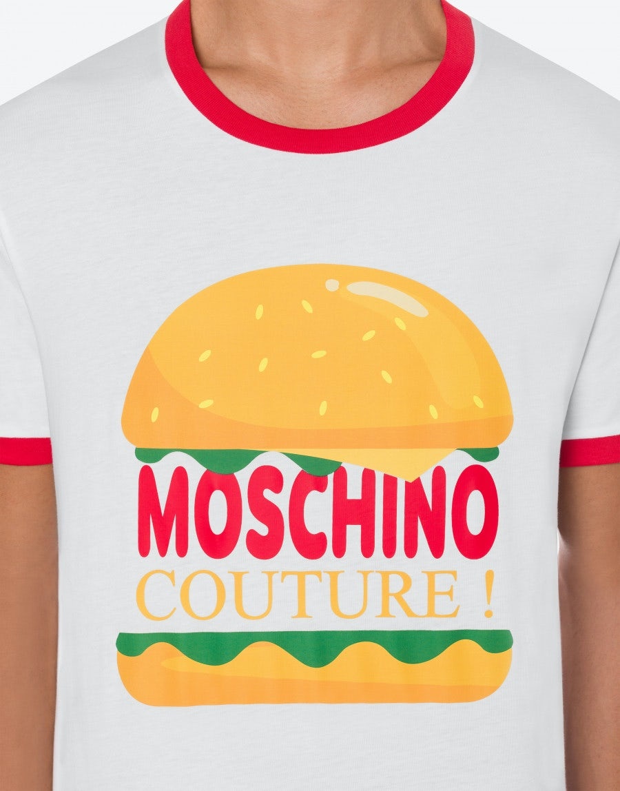 HAMBURGER ORGANIC JERSEY T-SHIRT - 4