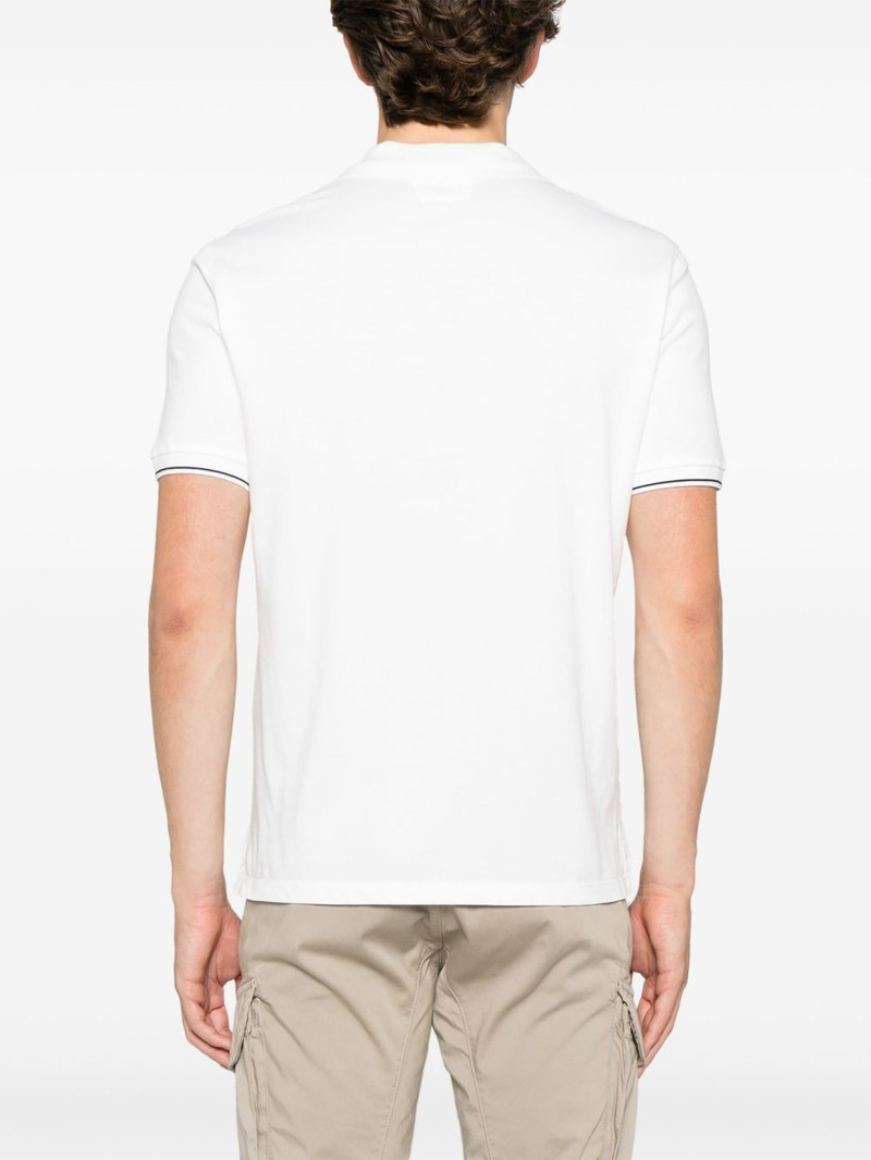 logo-patch polo shirt 3