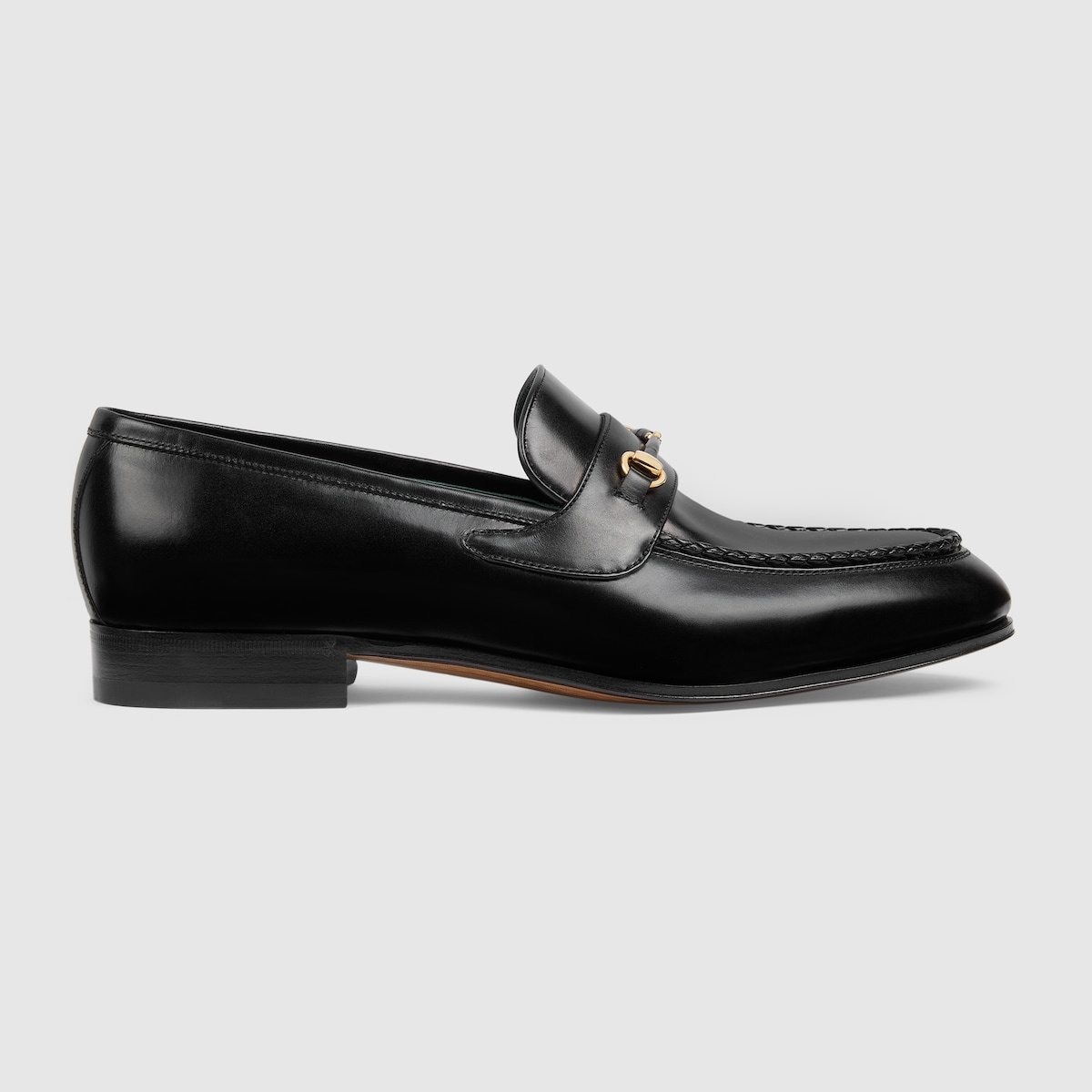 Men's loafer with leather covered Horsebit - 1