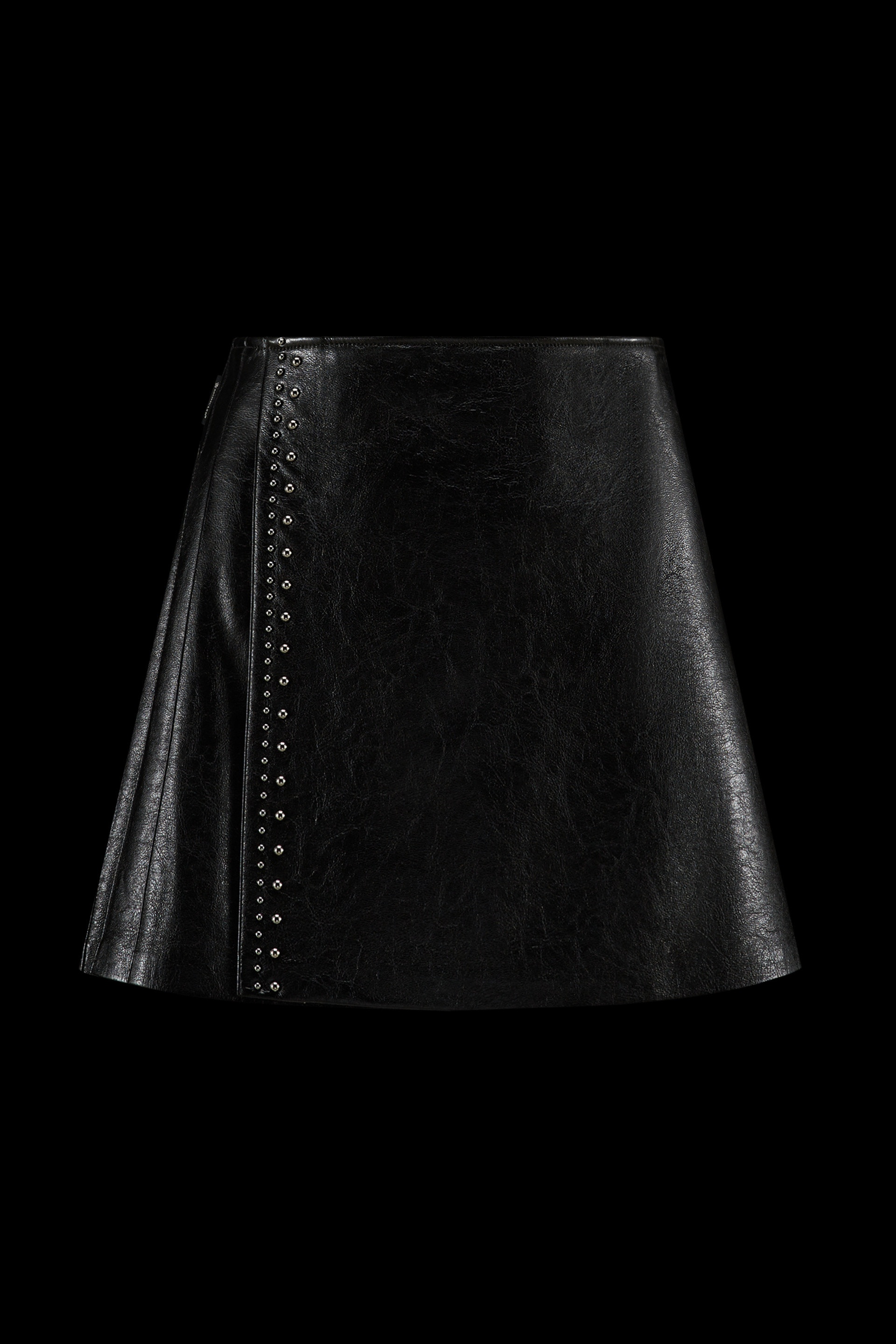Faux Leather Skirt - 1