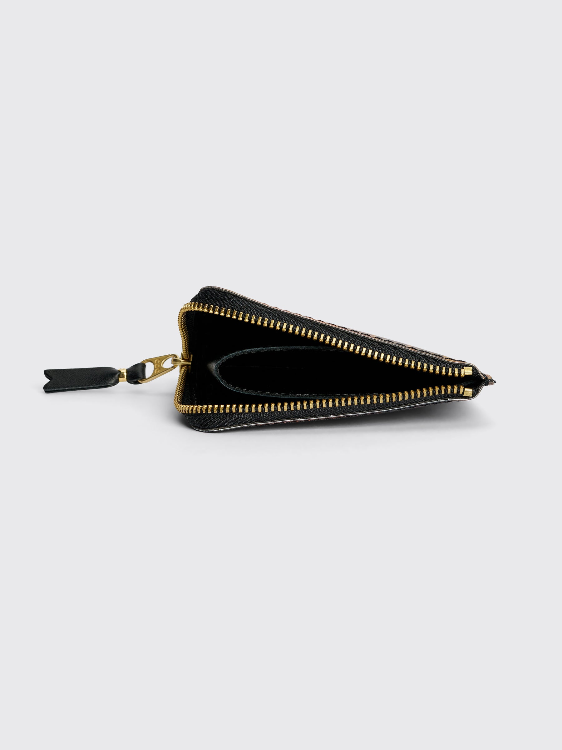 COMME DES GARÇONS WALLET SA3100 LENTICULAR TARTAN RED / YELLOW - 5