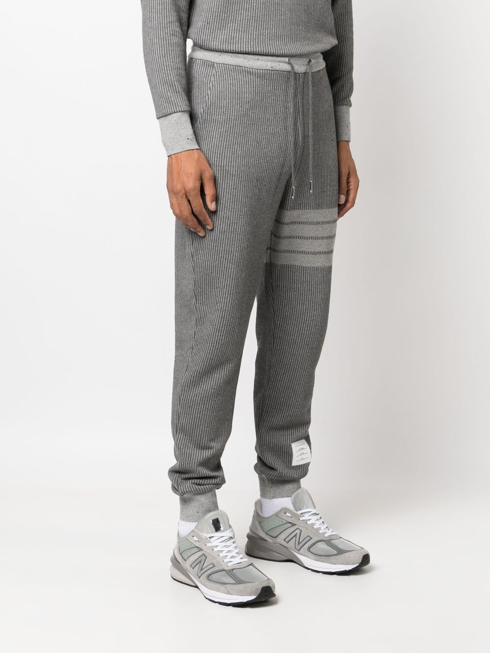 4-Bar knitted track pants - 3