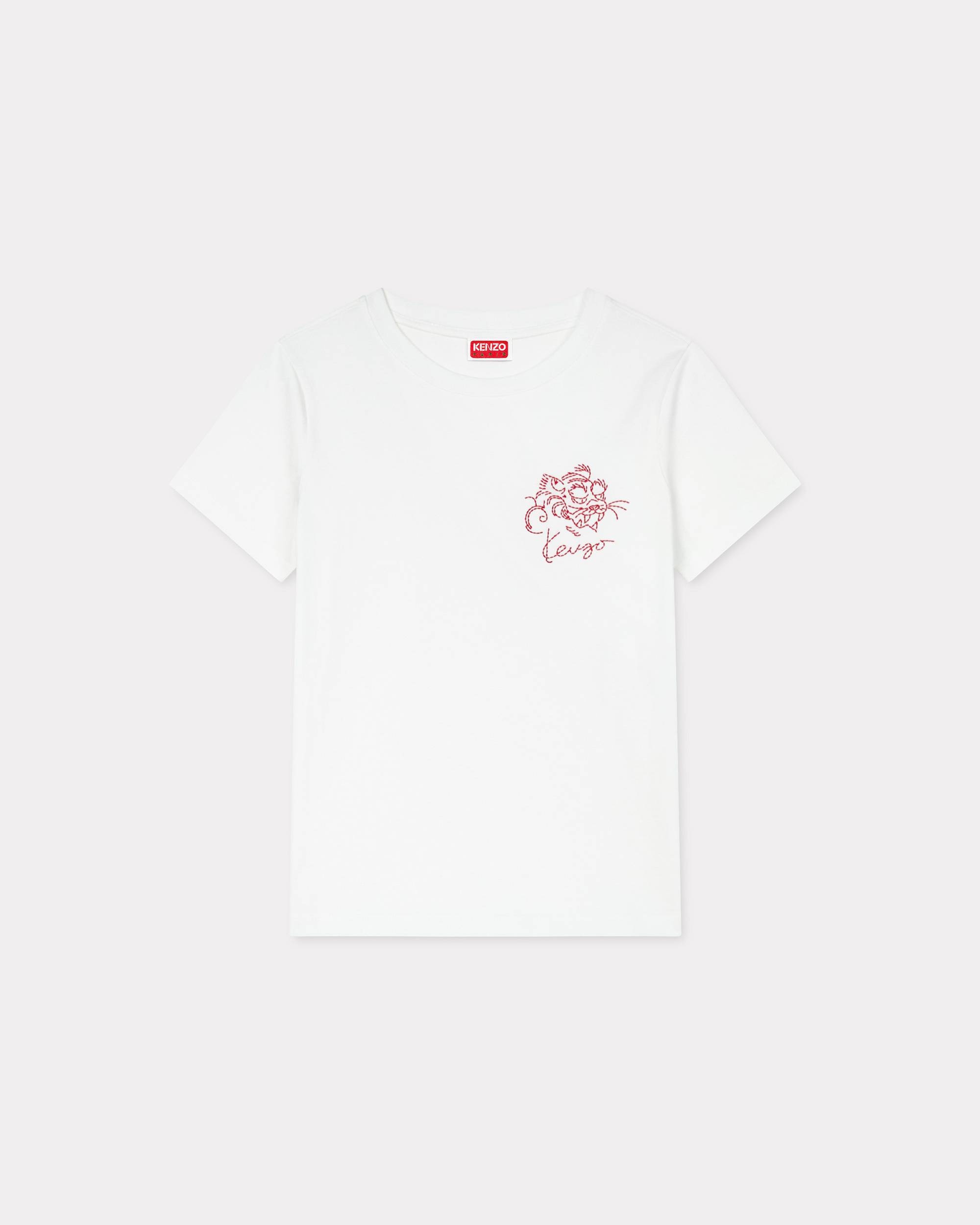 'KENZO Star Tiger' embroidered classic T-shirt - 1