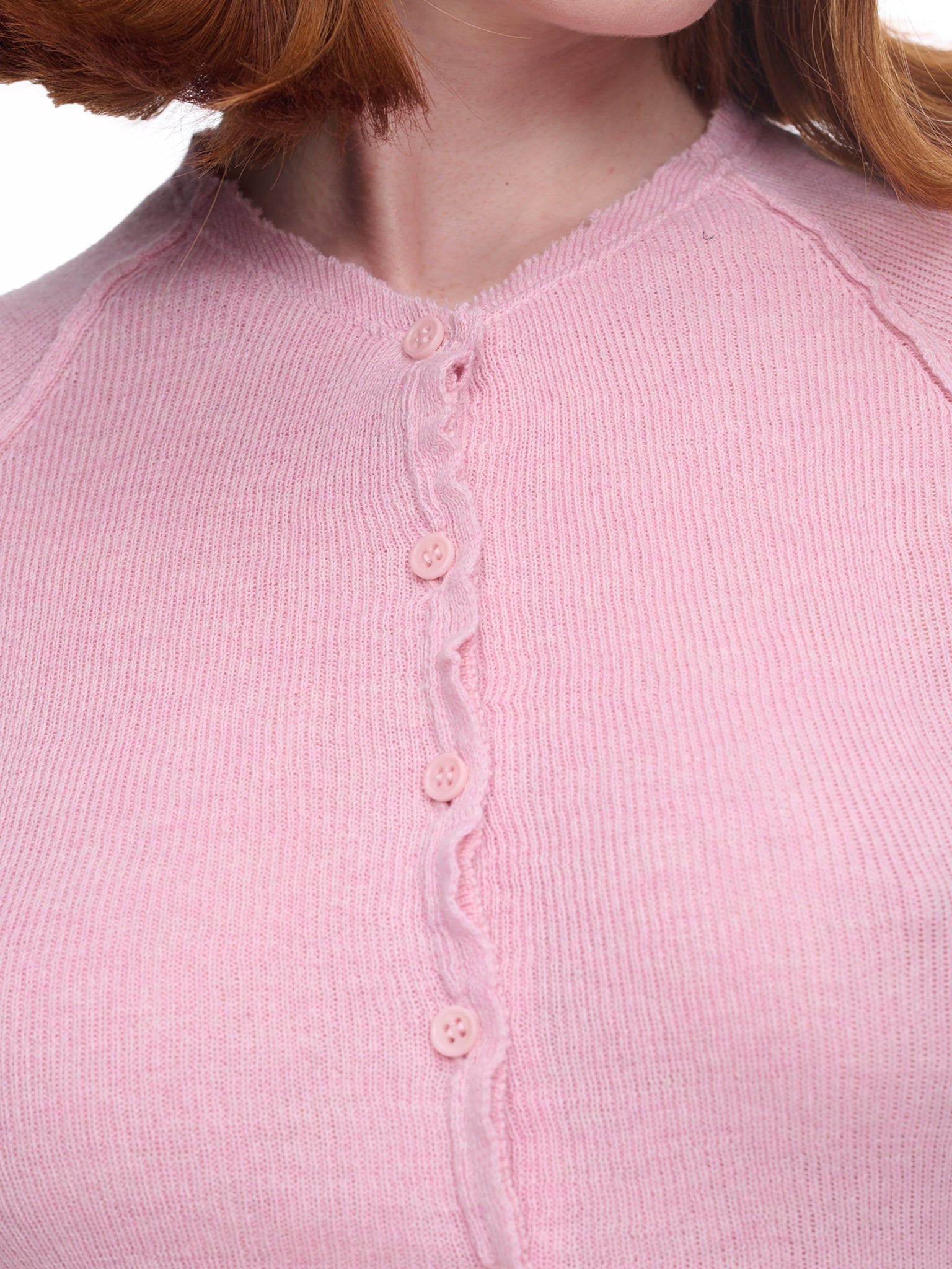 Rib Knit Cardigan - 5