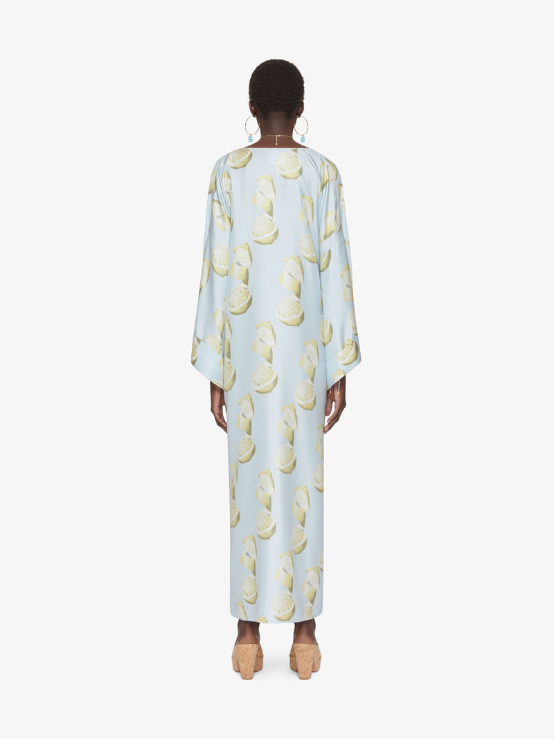PRINTED KAFTAN IN SILK 4
