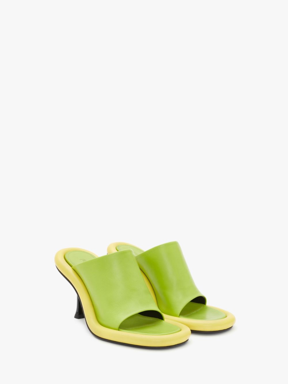 BUMPER-TUBE LEATHER MULES - 3