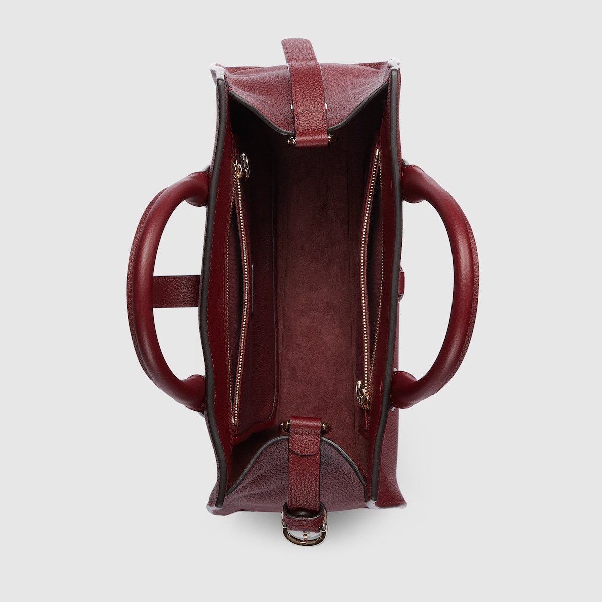 Medium tote bag with hook closure - 9