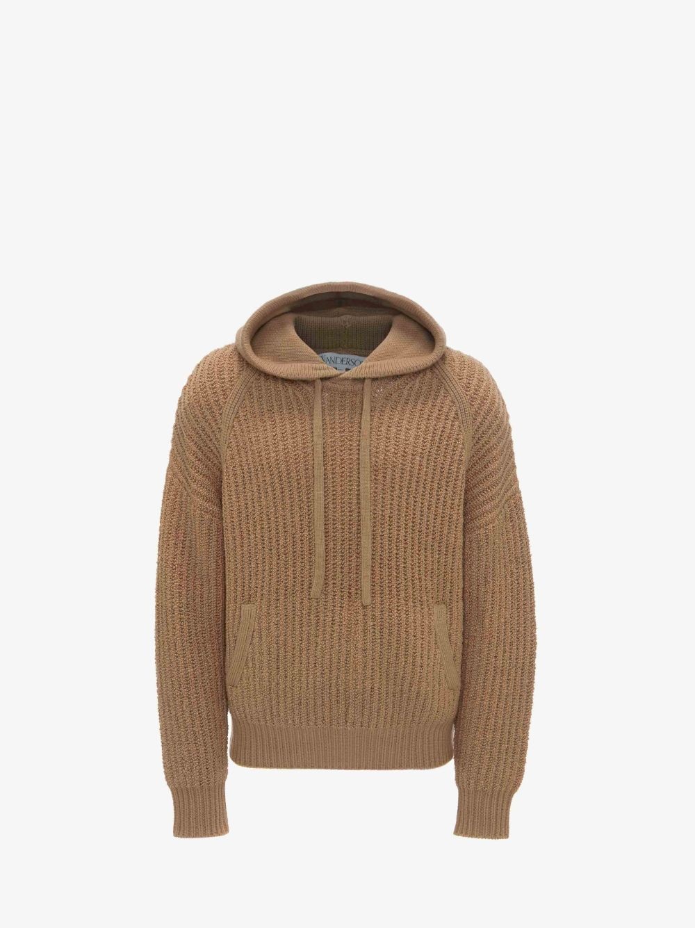 【J W ANDERSON】Textured Hoodie Oatmeal JW Anderson Wool Textured Hoodie | Liberty