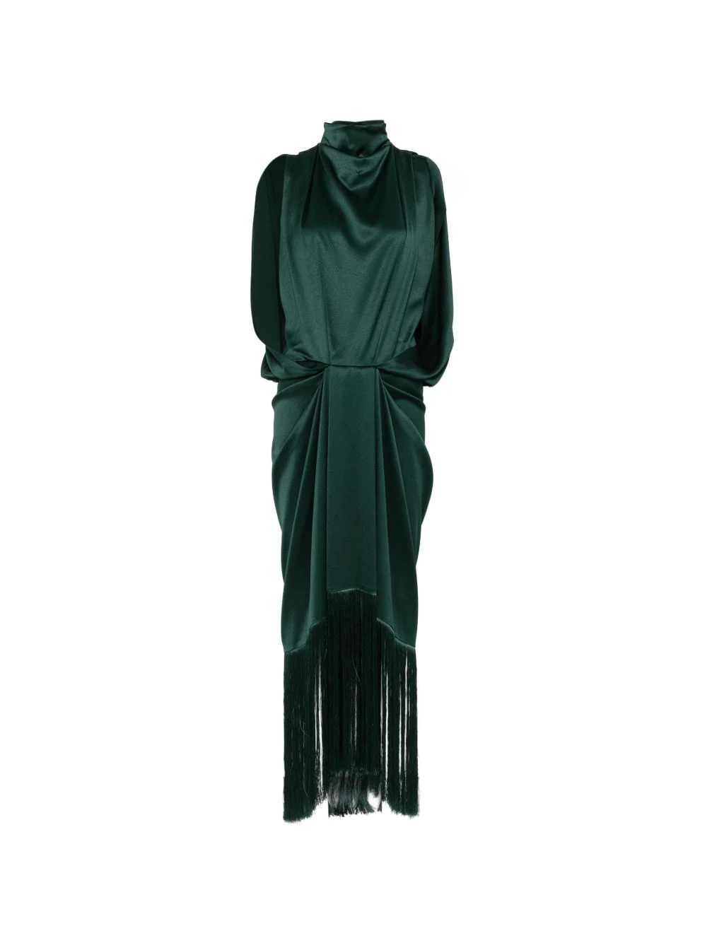 Eros fringe-trimmed maxi dress - 1